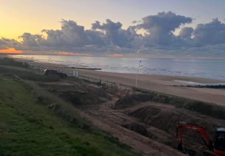 Creation d'un chemin PMR  accès plage au complexe hôtelier SWEET HOME de CABOURG
